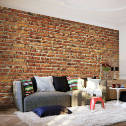 Artgeist - Fotomurale - Brick Wall - 200x140 en oferta