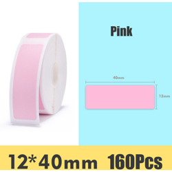 Carta termica autoadesiva per etichette in polvere di fiori di ciliegio 12 * 40-160 fogli - ASUPERMALL características