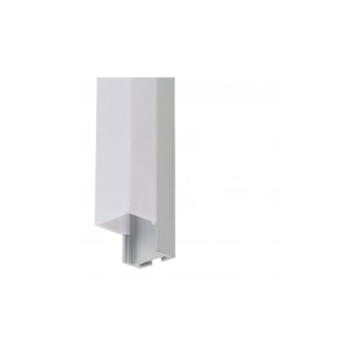 Greenice - Profilo Alluminio Curvo Per Striscia Led Soffitto/Sospeso Diffusore Latteo LLE-ALP028 x 2M (LLE-ALP028)
