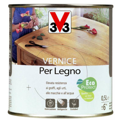 Vernice Per Legno 500 ml Noce Chiaro - V33 ITALIA precio