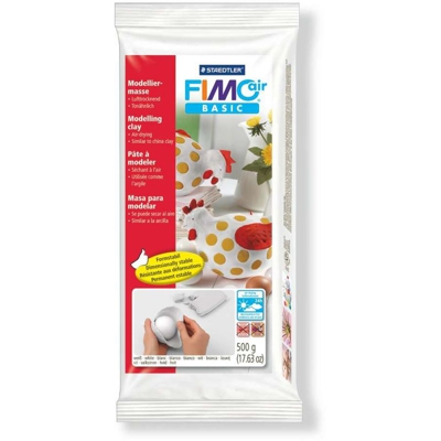 Fimo Air Basic 500 g Bianco - HAMMELEY