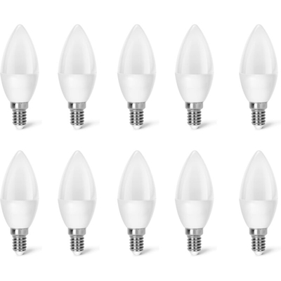 AGS - C37 E14 Lampadina LED 6W | Température de Couleur: Bianco caldo 3000K