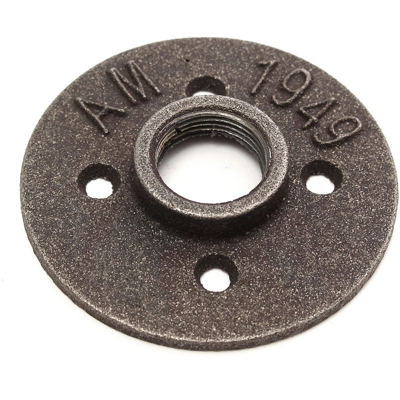 Insma - Filettatura industriale arrugginita della flangia del pavimento della parete degli accessori per tubi del ferro malleabile BSP da 3/4 ''