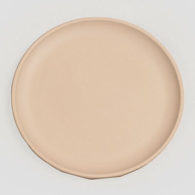 Set di 4 piatti piani in bambù Scott Marrone Grano Bambù - Sklum