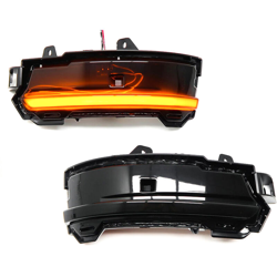 Kit Freccia Led Specchietto Retrovisore Dinamico Sequenziale Land Rover Discovery Sport Range Rover Evoque Lente Fume Arancione - CARALL precio