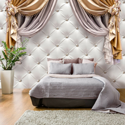Artgeist - Fotomurale - Curtain of Luxury - 200x140 precio