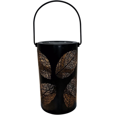 Lampada da proiezione solare in ferro battuto a foglia YB09252 bianco caldo - ASUPERMALL