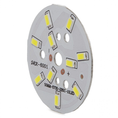 Modulo 10 LEDs Ø50Mm 5W 500Lm 50.000H | Bianco Freddo (CH-PCBA5W-CW) - GREENICE