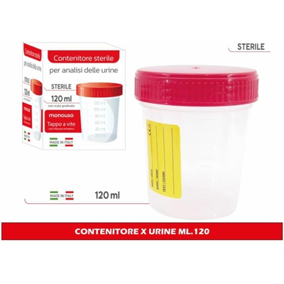 Contenitore X Urine Ml.120 - BIGHOUSE IT