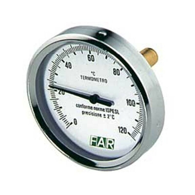 termometro bimetallico Ø 80mm 2600 FAR