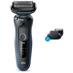 Series 5 50-B1500s Rasoio Elettrico Wet & Dry Ricaricabile Colore Nero / Blu características