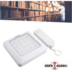 Lampada A 16 Led Con Telecomando Luce Emergenza Armadi Corridoi Safe Alarm - BAKAJI características