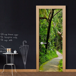 Artgeist - Fotomurale per porta - Forest Avenue - 80x210 características