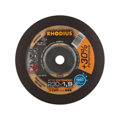 Rhodius - Disco Di Taglio Xt10 230 X 1,9 Rodio
