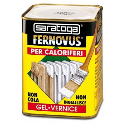 VERNICE GEL FERNOVUS SMALTO PER CALORIFERI BIANCO GHIACCIO 750ML - Saratoga