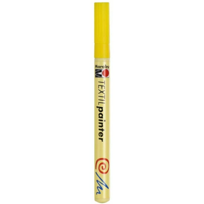 Textil Painter Marabu Tratto 1-2 mm. Giallo - HAMMELEY