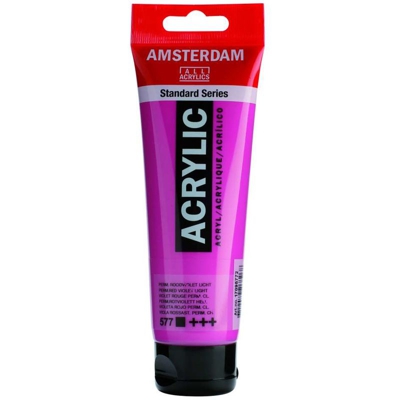 Amsterdam Acrylic 120 ml Viola Permanente Rossastro Chiaro - HAMMELEY