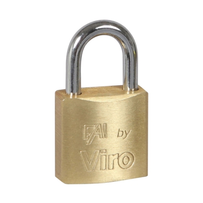 12 PZ Di VIRO ART. 551 LUCCHETTO RETT. MM. 20 - - SENZA MARCA/GENERICO -