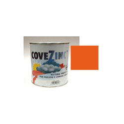 Pittura protettiva per edilizia e lamiere zincate CoveZinc Arancio Puro Ral 2004 750ml - COVEMA características