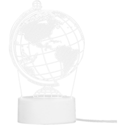 Globo della lampada da scrivania a led con luce notturna 3D - ASUPERMALL en oferta
