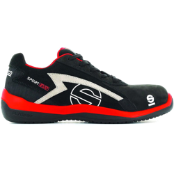 Sparco Teamwork - Sparco Sport Evo S3 SRC Scarpe antinfortunistiche outdoor in pelle Nubuck Rosso-Nere, taglia 41 características