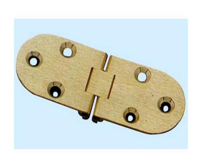 Cerniera Cerniere a biscotto 30x80 mm Conf. 24 Pz - EAC
