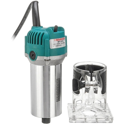 Corpo in alluminio trimmer elettrico Legno bachelite incisione macchina fresatrice (cartone) 220V UE - ASUPERMALL