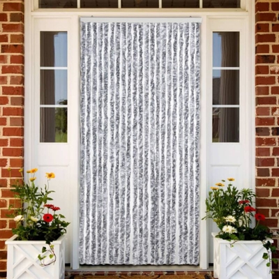Vidaxl - Zanzariera 90x220 cm Ciniglia Bianco e Grigio