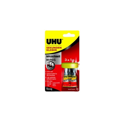 Partita Di 3 Mini Tubos 1G Colla (A 10) - UHU