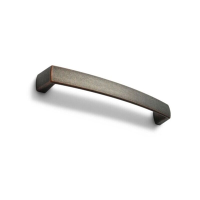 Polideas - Maniglia dalle linee morbide effetto rame 172x20x31mm - 389C Round C