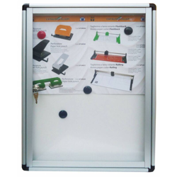 Bacheca In Allum. C/Fondo Magnet.450X600X45Mm - SALONE características