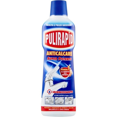 ANTICALCARE SU ACCIAIO INOX E CERAMICA 500 ML - Pulirapid