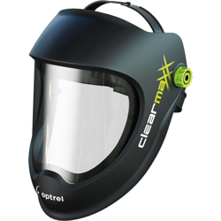 Optrel clearmaxx nero - Casco abrasivo, molto leggero con lente XXL, archetto confortevole, elevato comfort.abrasive casco, visiera abrasiva, precio