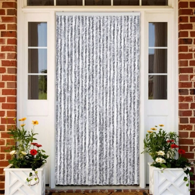 Vidaxl - Zanzariera 100x220 cm Ciniglia Bianco e Grigio