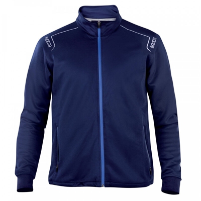 Sparco Phoenix felpa tecnica da lavoro con fodera in cotone, blu marine, taglia S