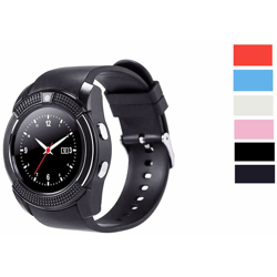 Smartwatch orologio V8 bluetooth 1.22 pollici sim monitoraggio sonno contapassi - BS características