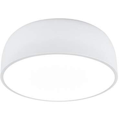 Trio Lighting Italia Plafoniera Tonda Baron Attacco Grande E27 Diametro 52Cm Colore Bianco 609800431