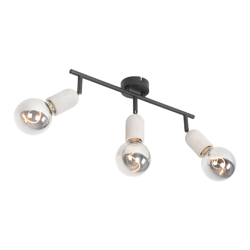 QAZQA Faretto pedra - rustico - Pietra/calcestruzzo,Acciaio - Nero/Grigio - Oblungo Max. 3 x Watt características