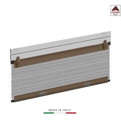 Zanzariera up per tapparelle cm.130x160 marrone - Salone precio