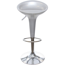 Kasanova - Sgabello In Abs, Con Base In Metallo Grigio precio