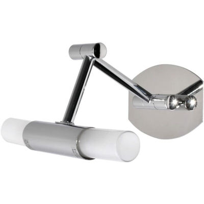 SPLASH - APPLIQUE ESTENSIBILE 2 LUCI G9 LED 2,5 watt CROMO IP21 - BRILONER