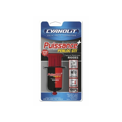 Colla CYANOLIT PUISSANCE siringa 12 ml : 33300002 - Ac Marca Ideal