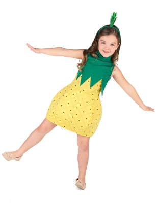 Costume da ananas per bambina