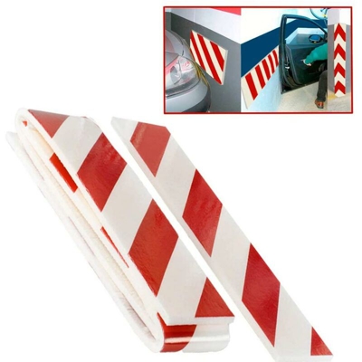 Set 2 Pannelli Adesivi Antiurto per Garage e Box Protezione Paraurti Auto 14x100 - GEKO