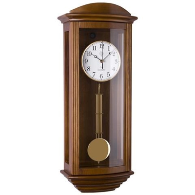 Orologio da Parete a Pendolo al Quarzo Radiocontrollato 2220 Suoneria Westminster