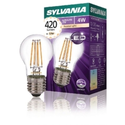 lampada led filamento e27 sfera 4w luce calda 827 0027248 - Sylvania