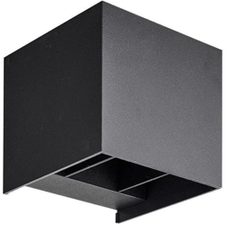 Lampada da parete quadrata PALMA a doppio raggio COB 2x3W IP65 | Température de Couleur: Bianco caldo 3000K - ARUM LIGHTING en oferta