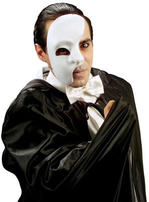 Maschera fantasma adulto Halloween