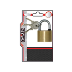 Lucchetto in Ottone con 3 Chiavi 30mm - KOMBO en oferta