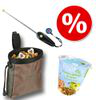 Set addestramento Bosch Fruitees, Target Stick e Portasnack - target stick, baggy e snack Mela (200 g) en oferta